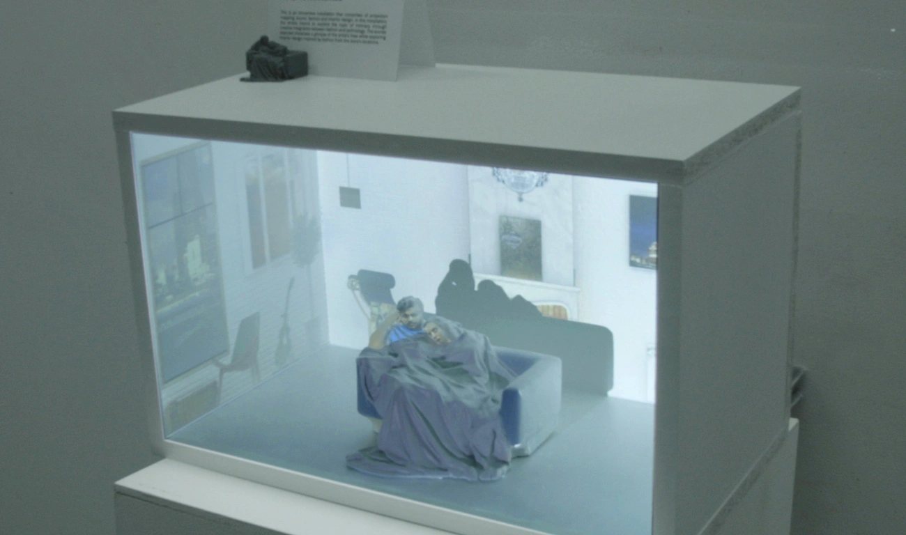 Small projection mapping prokect done by Brad Koerner. My final project can potentially use a digital prototype controlled by the arduino or creating a physical display to display projection mapping on.